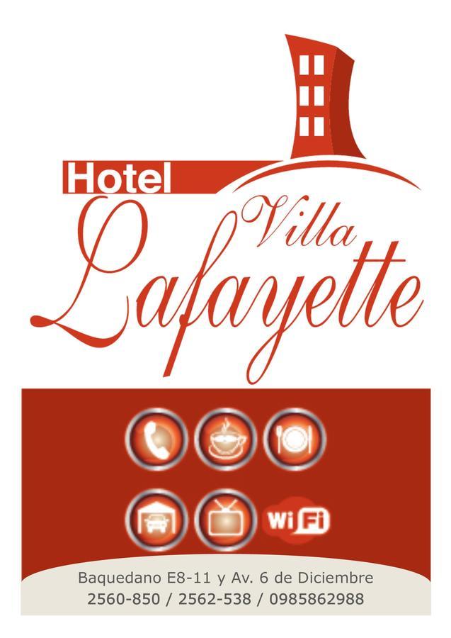 Hotel Villa Lafayette Quito Exterior photo